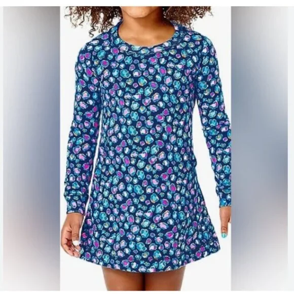 Lilly Pulitzer | Dresses | Lilly Pulitzer Girls Mini Beach Comber Dress  Seabreeze Size Small Euc | Poshmark